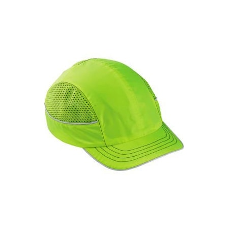 Ergodyne Ergodyne Skullerz 8950 Bump Cap, Lime, Short Brim, One Size 23333